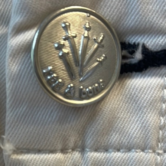 rag & bone Antique Off White Buckley Chino Pants Sz 27 - Picture 7 of 8